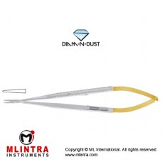 Diam-n-Dust™ Micro Needle Holder Straight - With Lock Stainless Steel, 23 cm - 9"